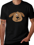 Funny Dog Winking T-Shirt - Cute Graphic Tee