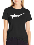 Shark Fin T-Shirt - Cool Graphic Tee