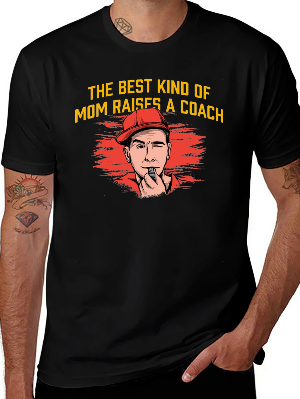 Best Mom Raises a Coach T-Shirt