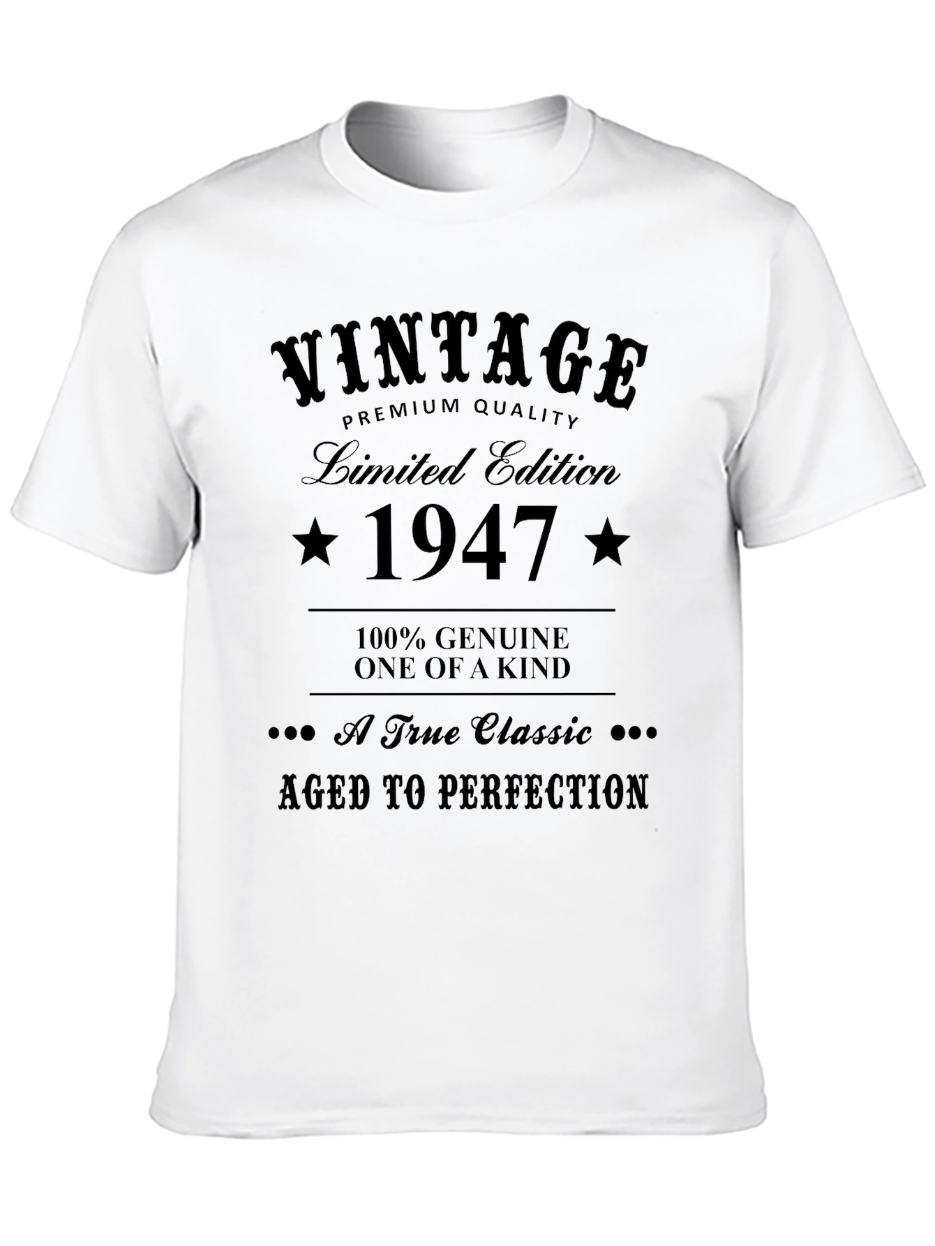 Vintage 1947 Limited Edition Premium Quality T-Shirt