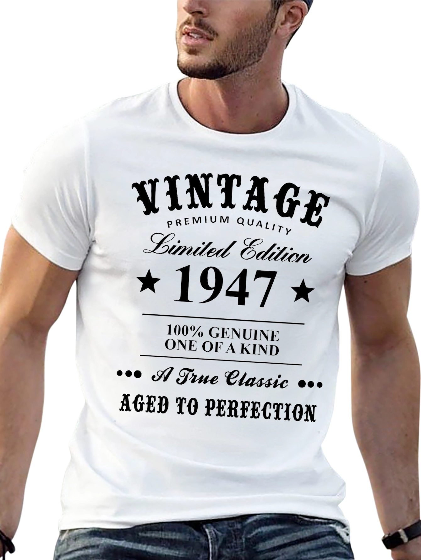 Vintage 1947 Limited Edition Premium Quality T-Shirt