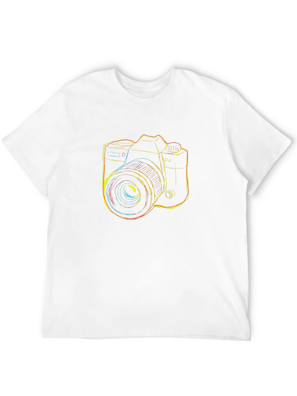 Camera Graphic Black T-Shirt