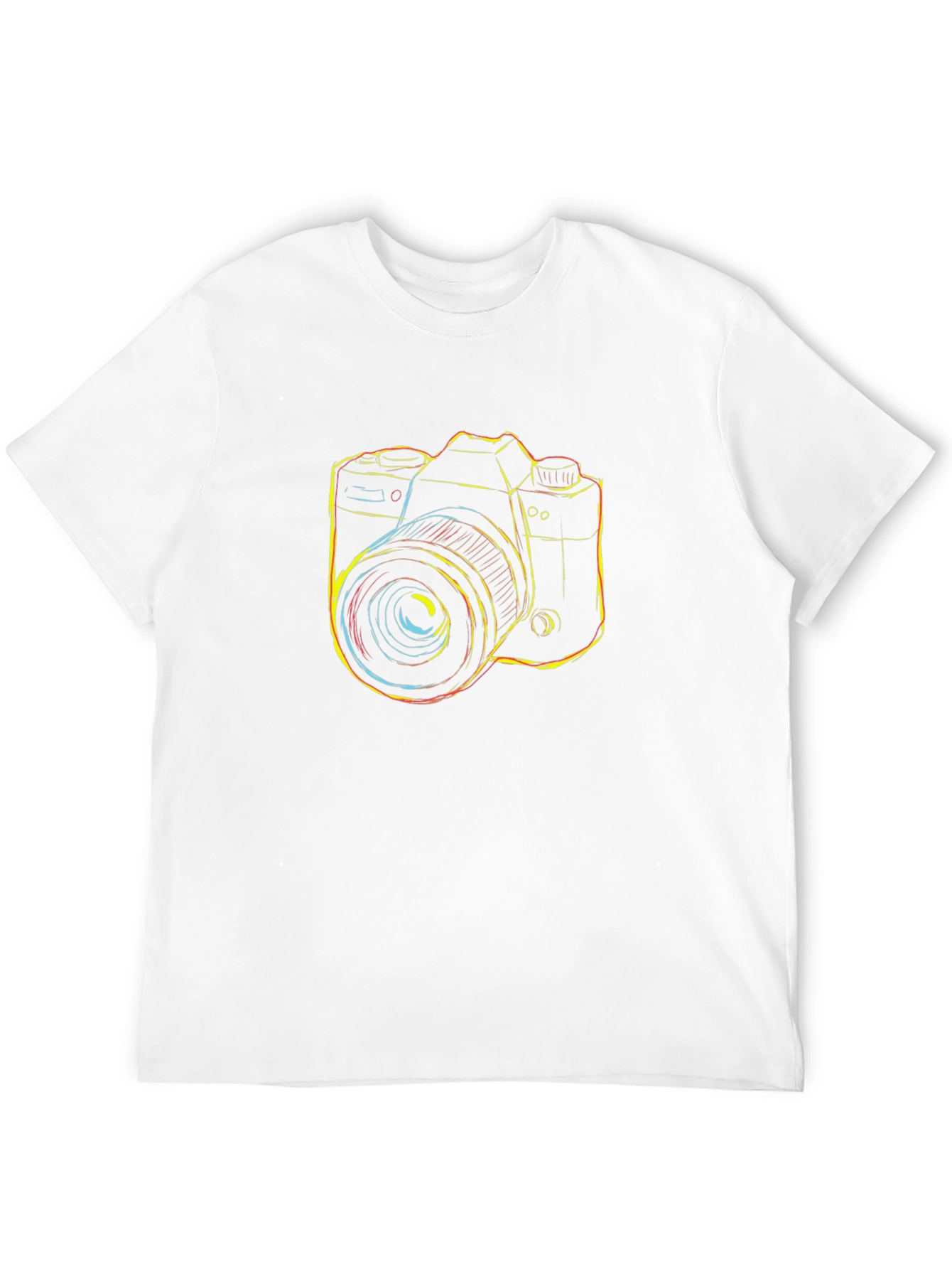 Camera Graphic Black T-Shirt