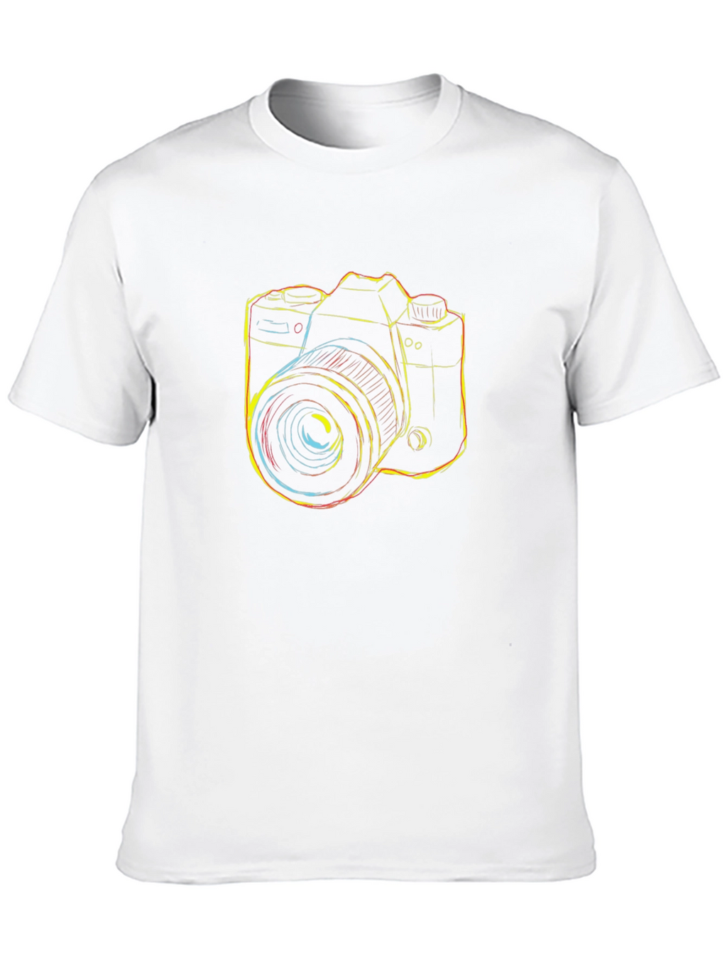 Camera Graphic Black T-Shirt