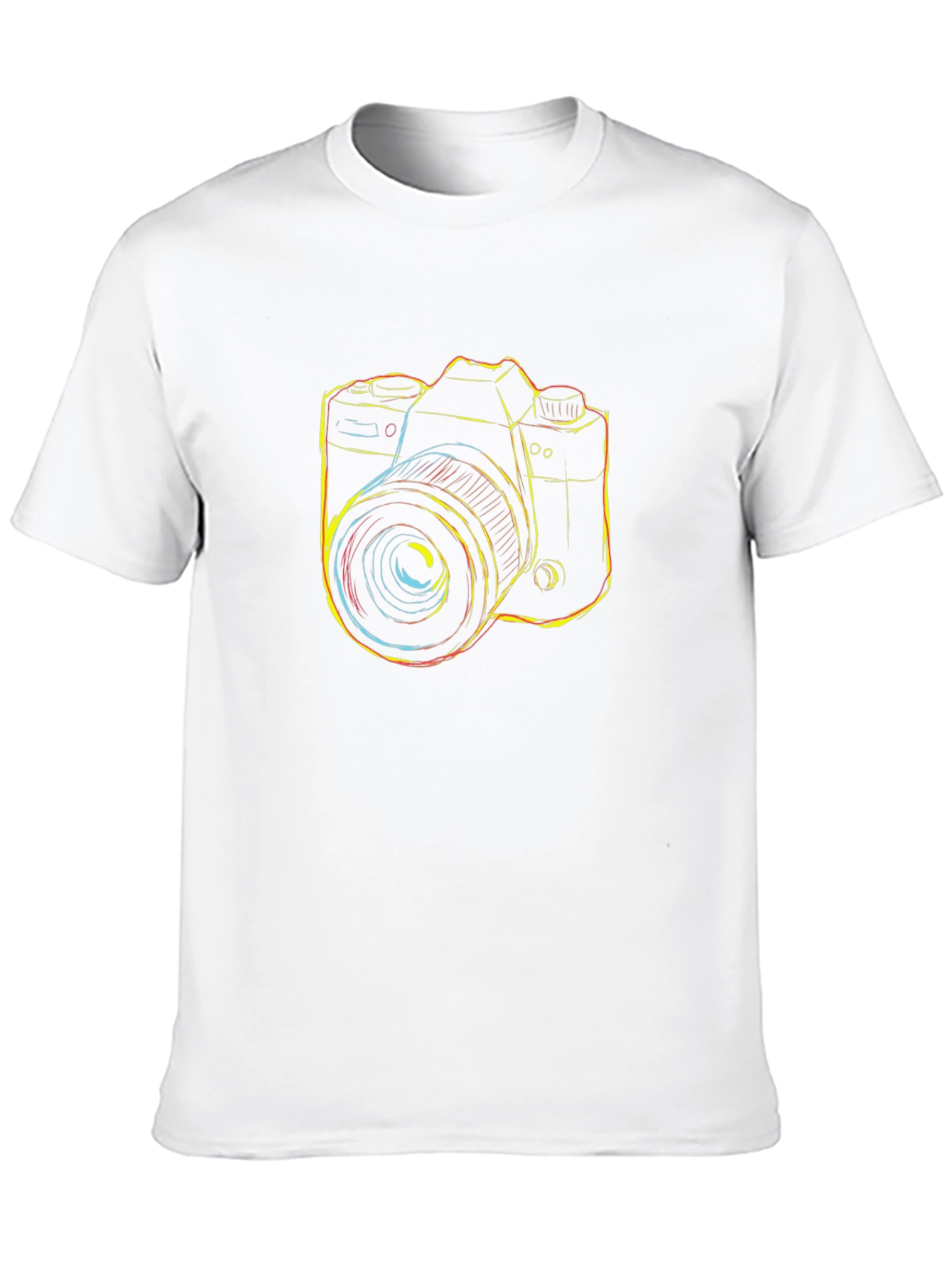 Camera Graphic Black T-Shirt