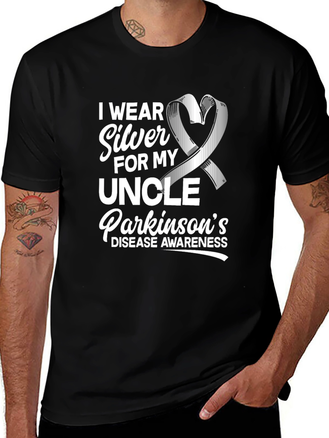 Parkinsons Awareness Uncle T-Shirt