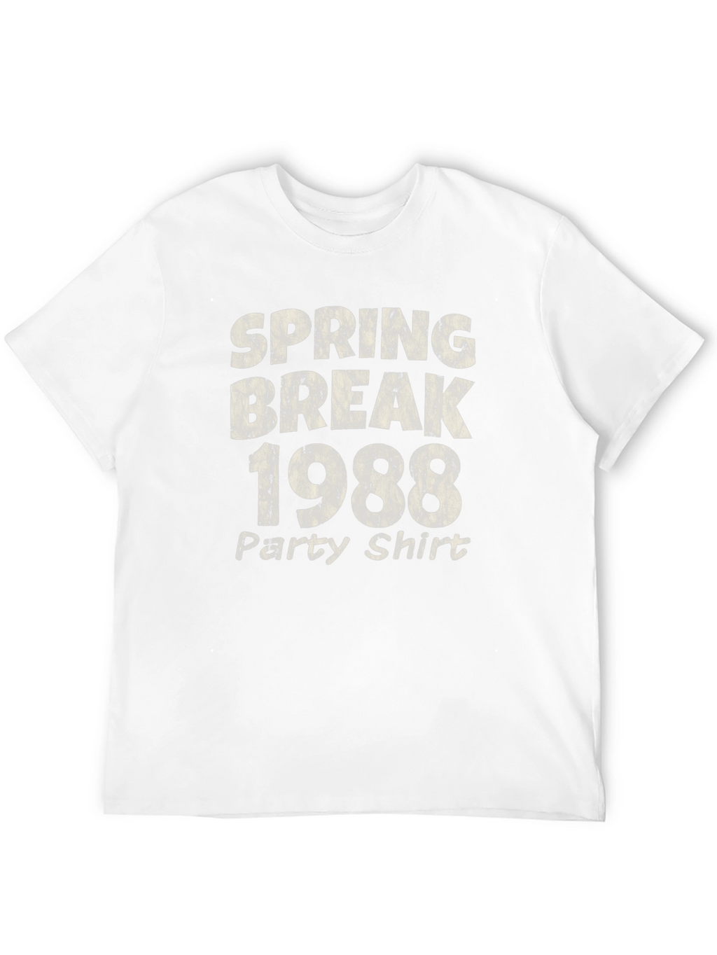 Spring Break 1988 Party Shirt - Retro Black Tee