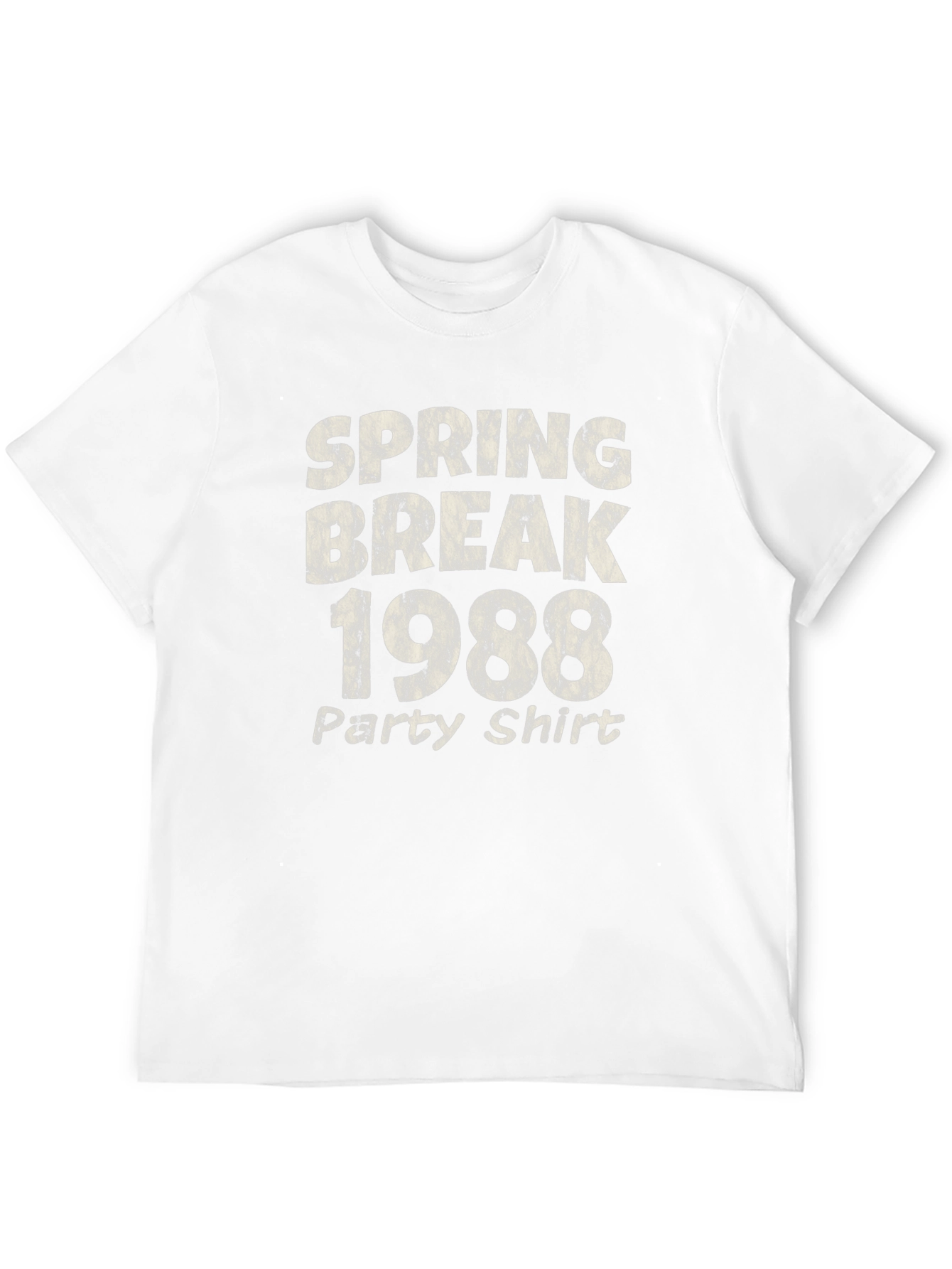 Spring Break 1988 Party Shirt - Retro Black Tee