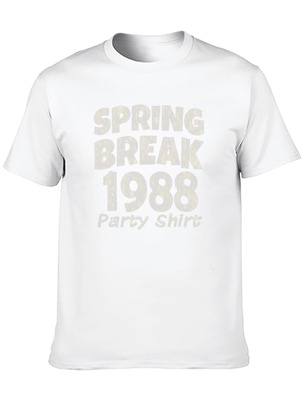 Spring Break 1988 Party Shirt - Retro Black Tee