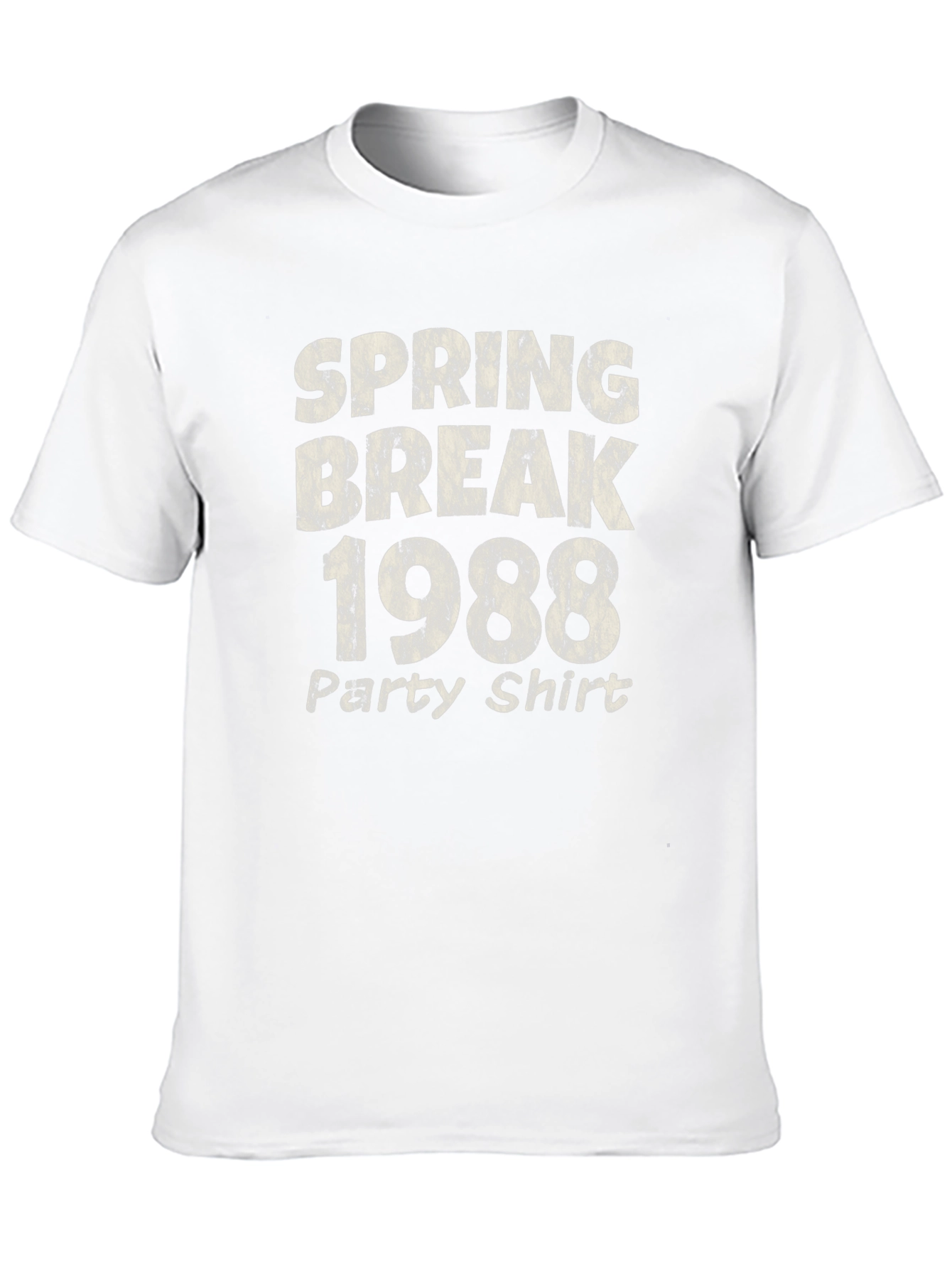 Spring Break 1988 Party Shirt - Retro Black Tee