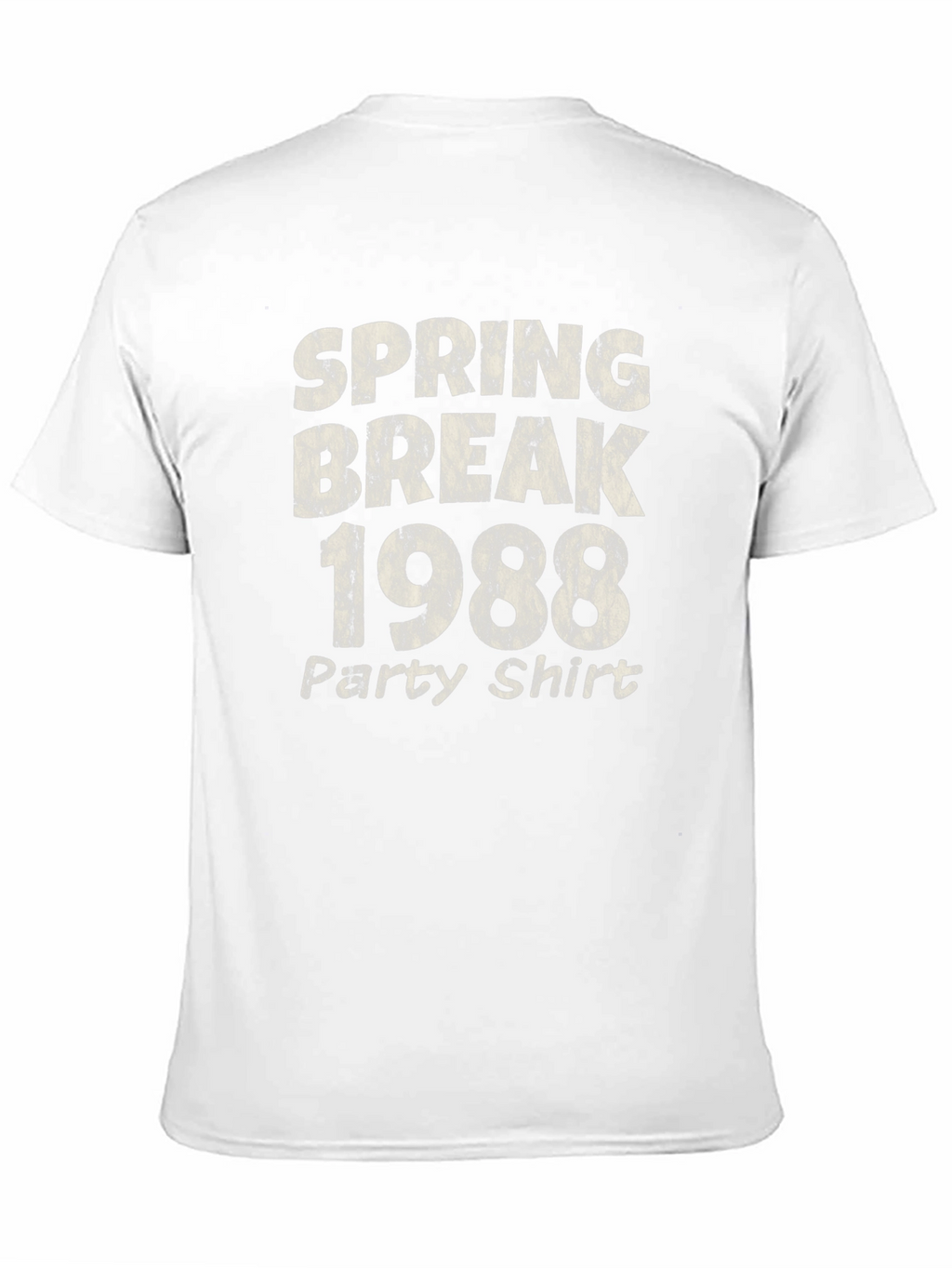 Spring Break 1988 Party Shirt - Retro Black Tee
