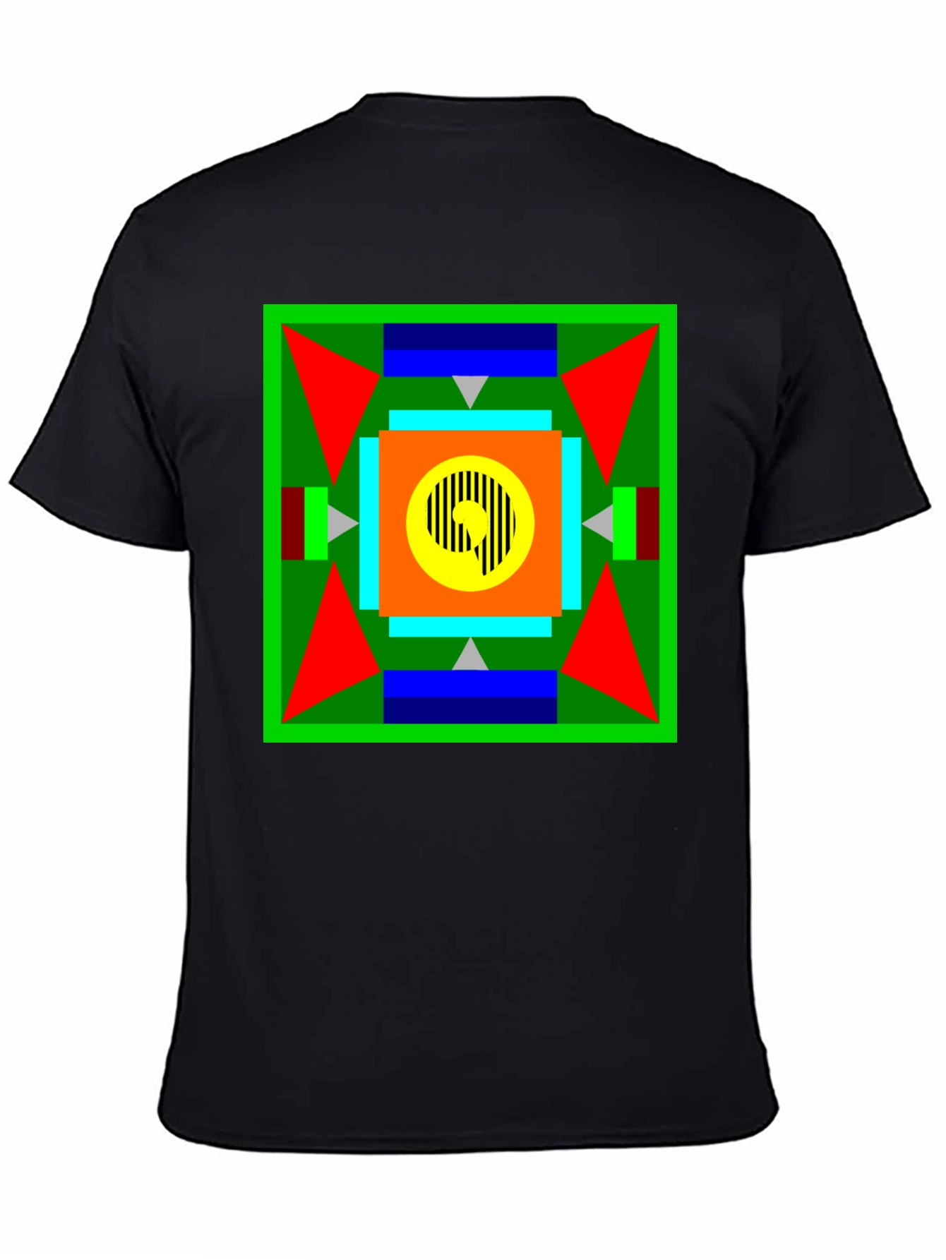 Geometric Patterned T-Shirt