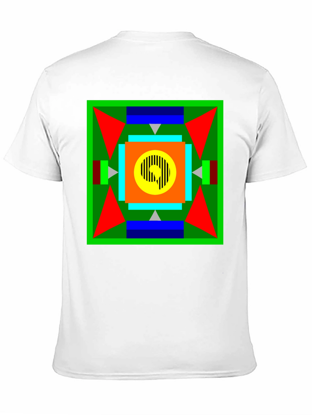 Geometric Patterned T-Shirt