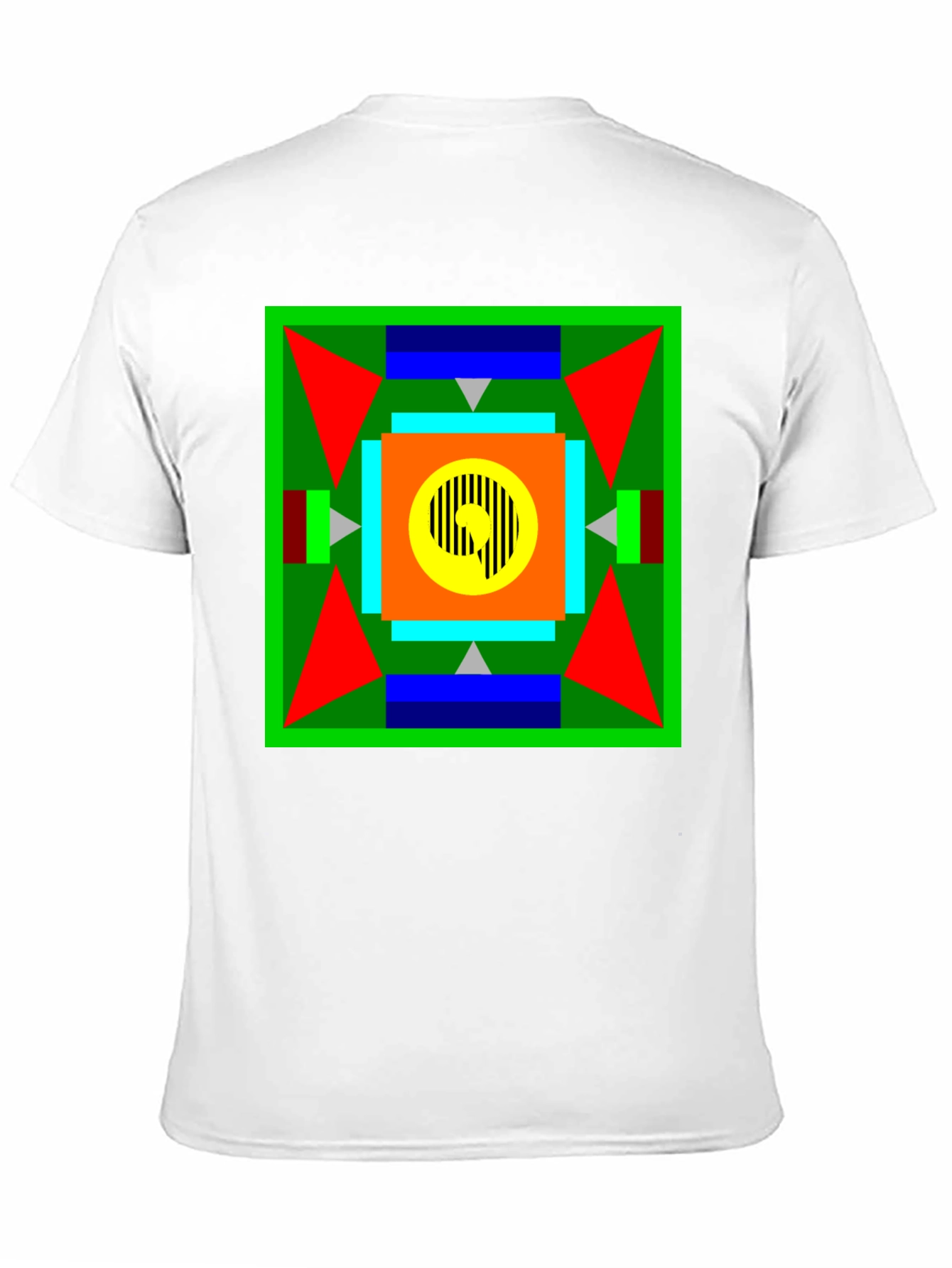 Geometric Patterned T-Shirt