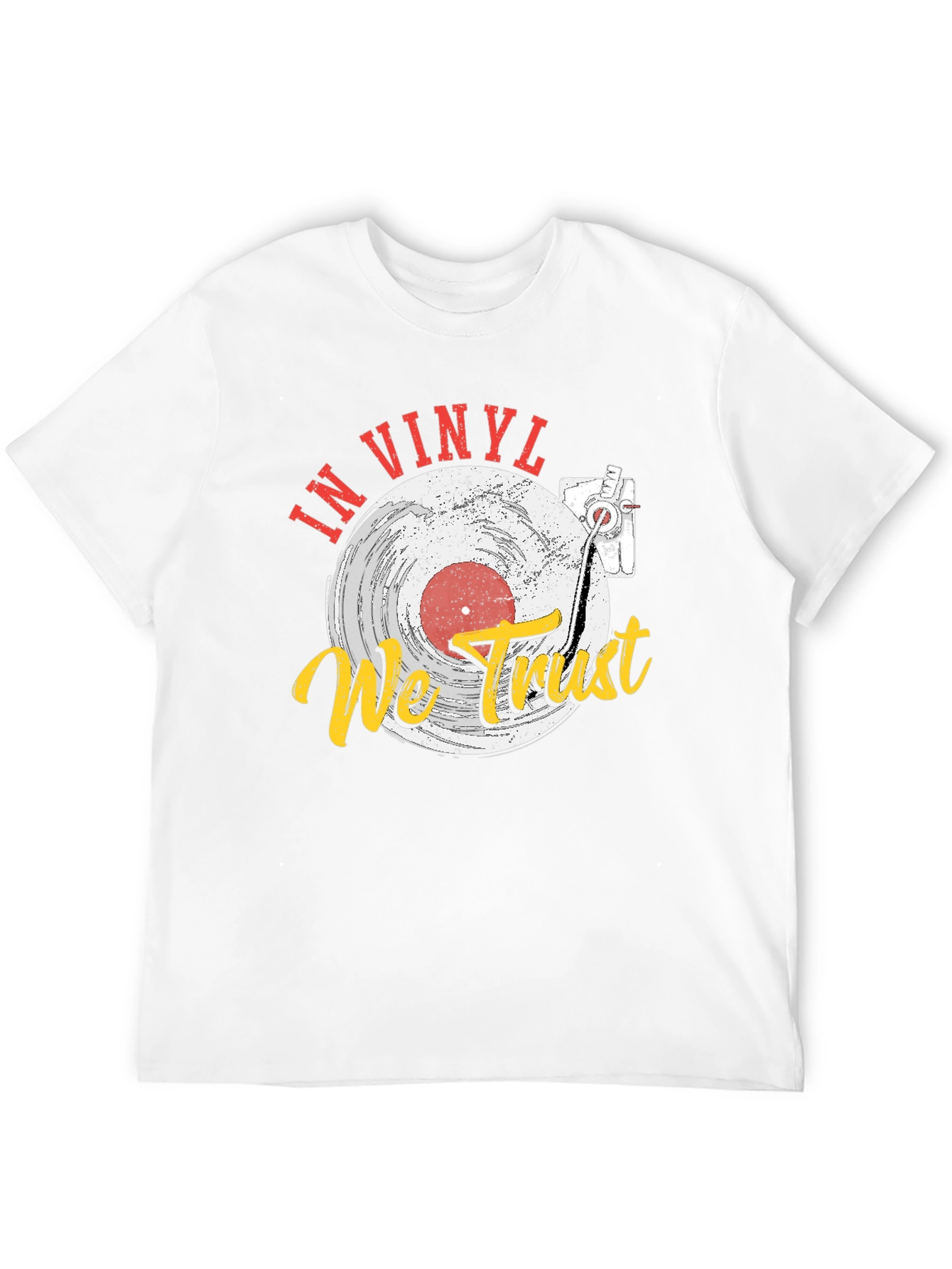 In Vinyl We Trust Graphic T-Shirt