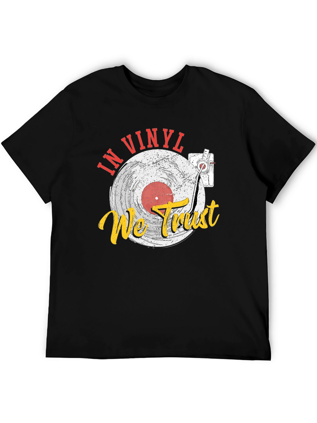 In Vinyl We Trust Graphic T-Shirt