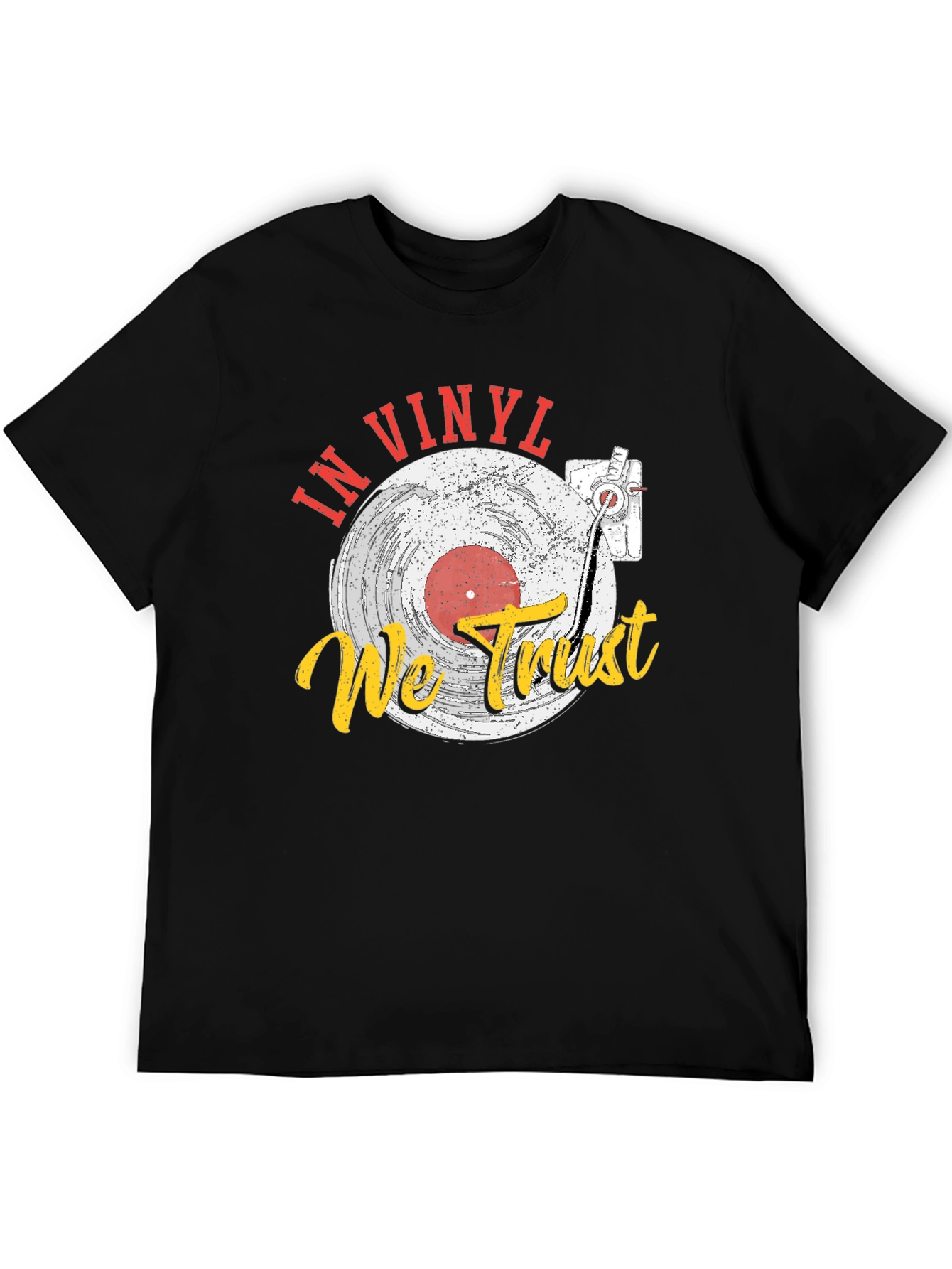 In Vinyl We Trust Graphic T-Shirt
