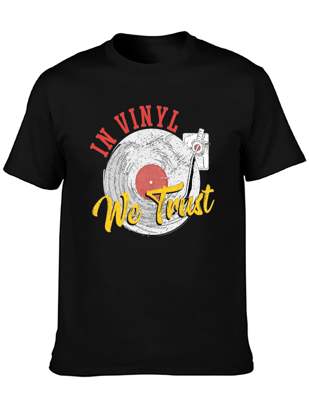 In Vinyl We Trust Graphic T-Shirt