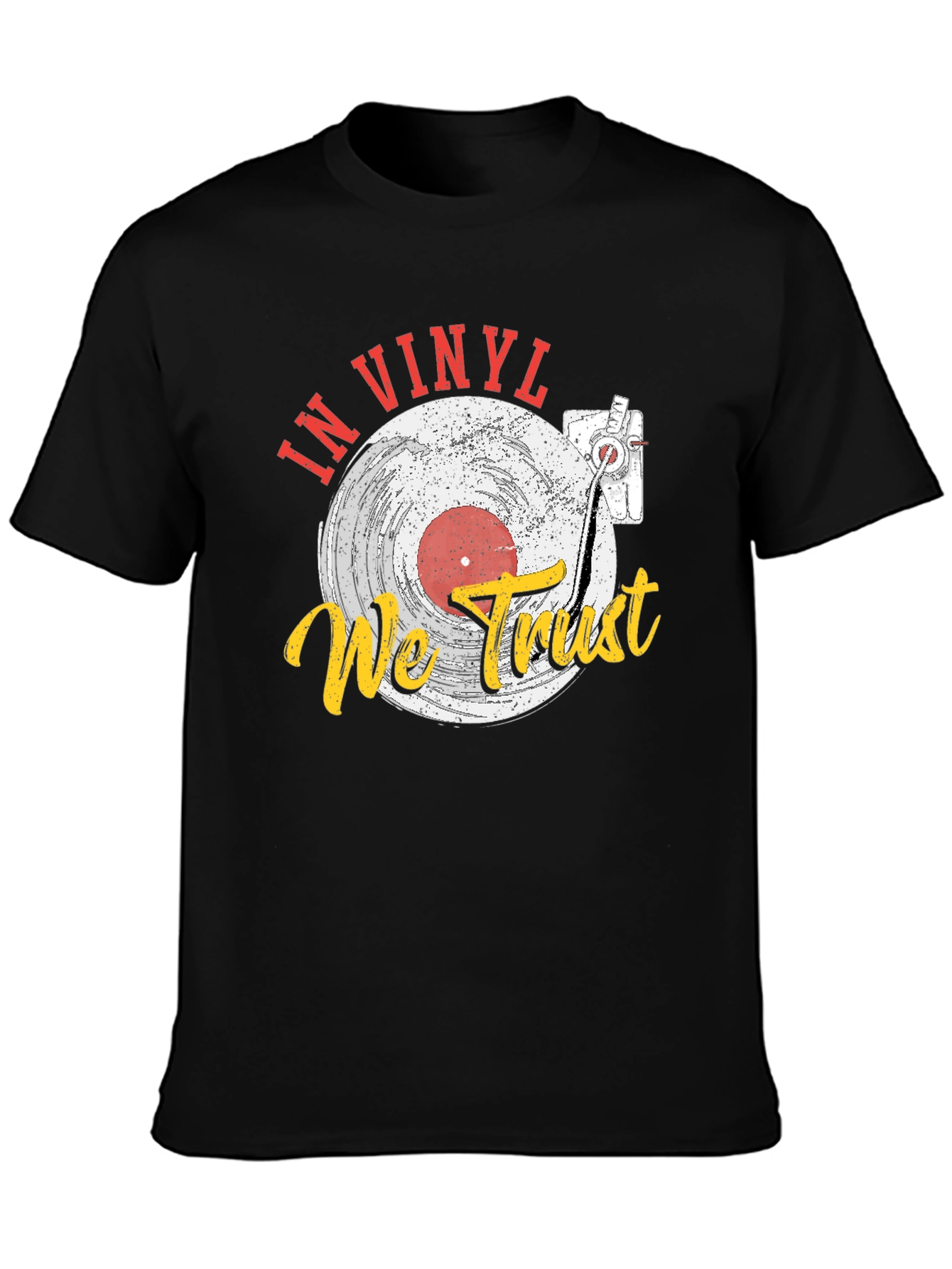 In Vinyl We Trust Graphic T-Shirt