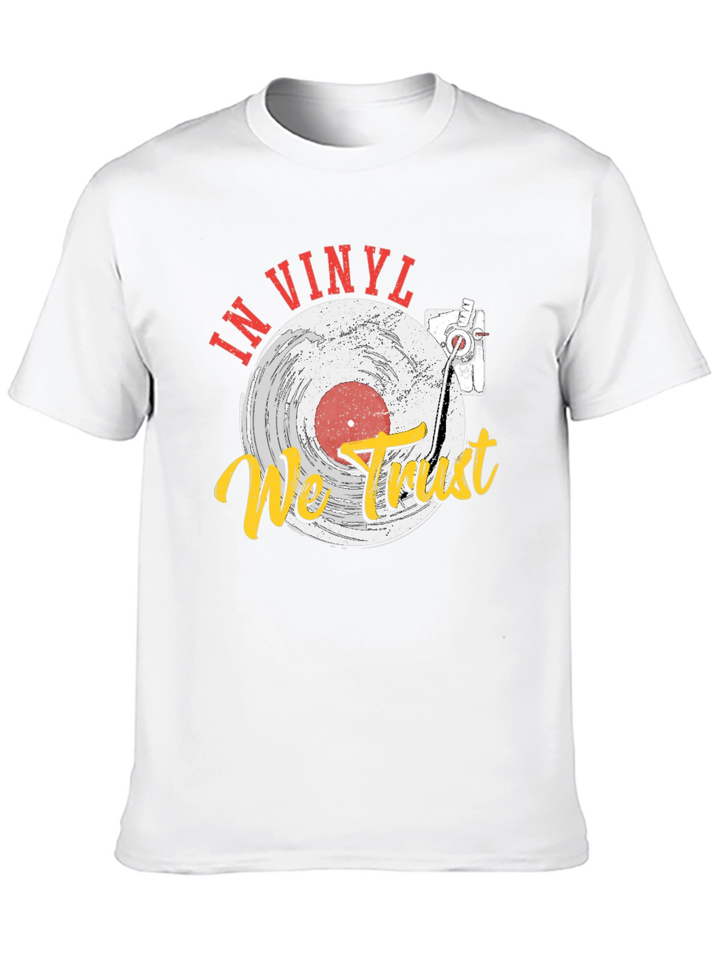 In Vinyl We Trust Graphic T-Shirt