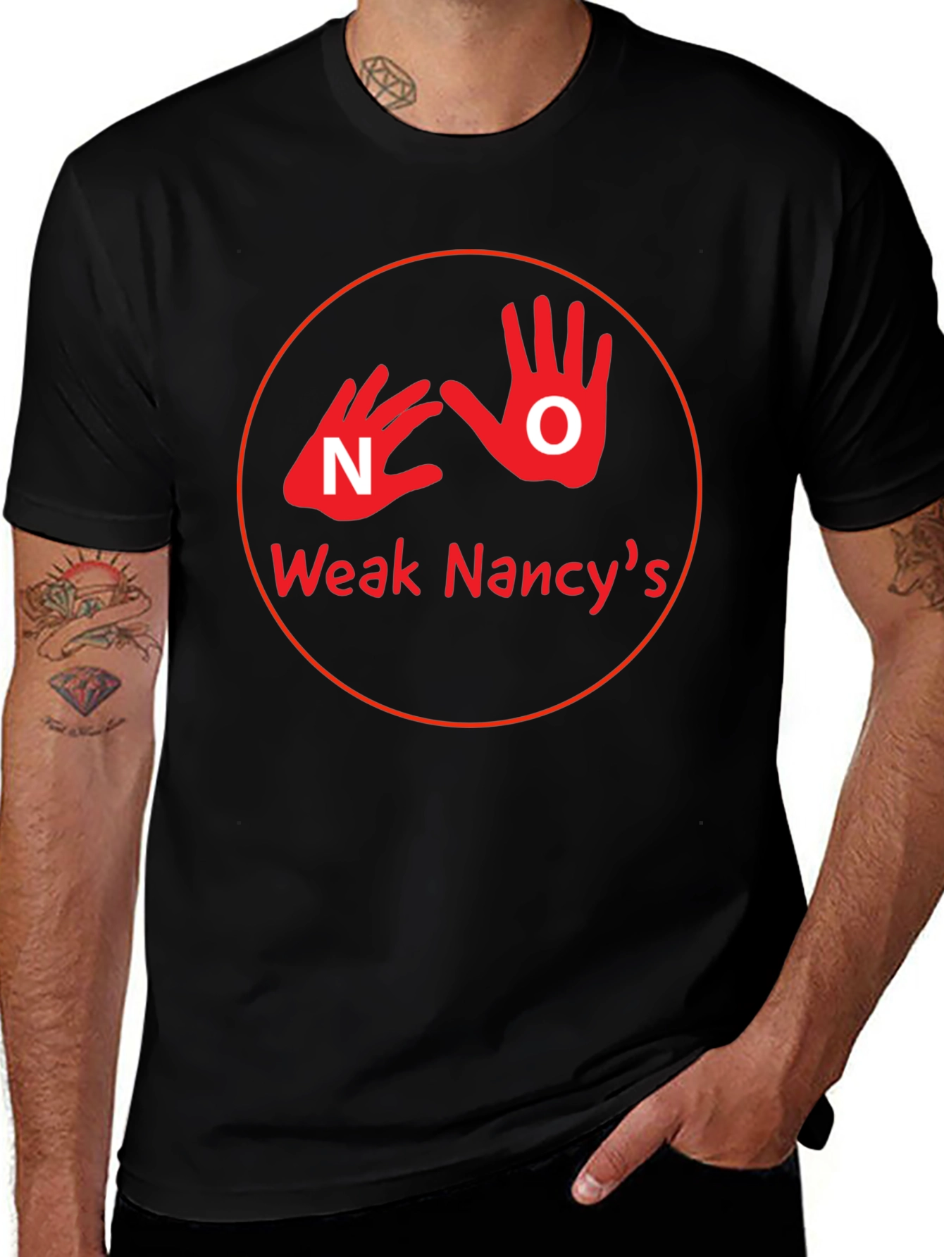 Weak Nancys Graphic T-Shirt - Political Statement Tee