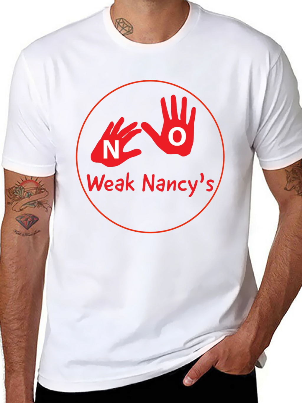 Weak Nancys Graphic T-Shirt - Political Statement Tee