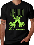 Hello Everyone Novelty Graphic T-Shirt