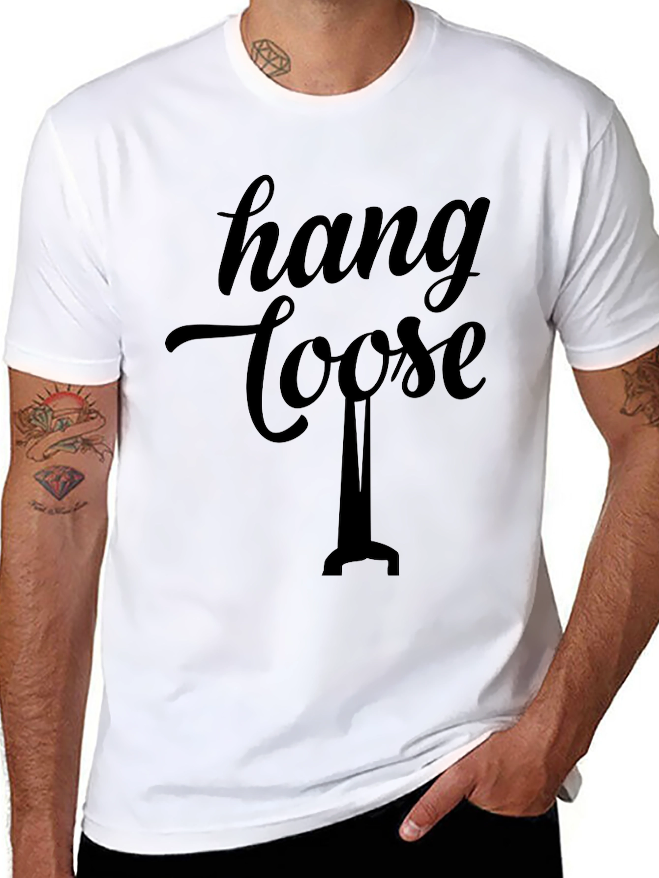 Hang Loose Graphic Tee - Casual Comfort
