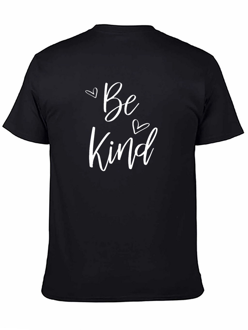 Be Kind Graphic Tee - Soft Black T-Shirt