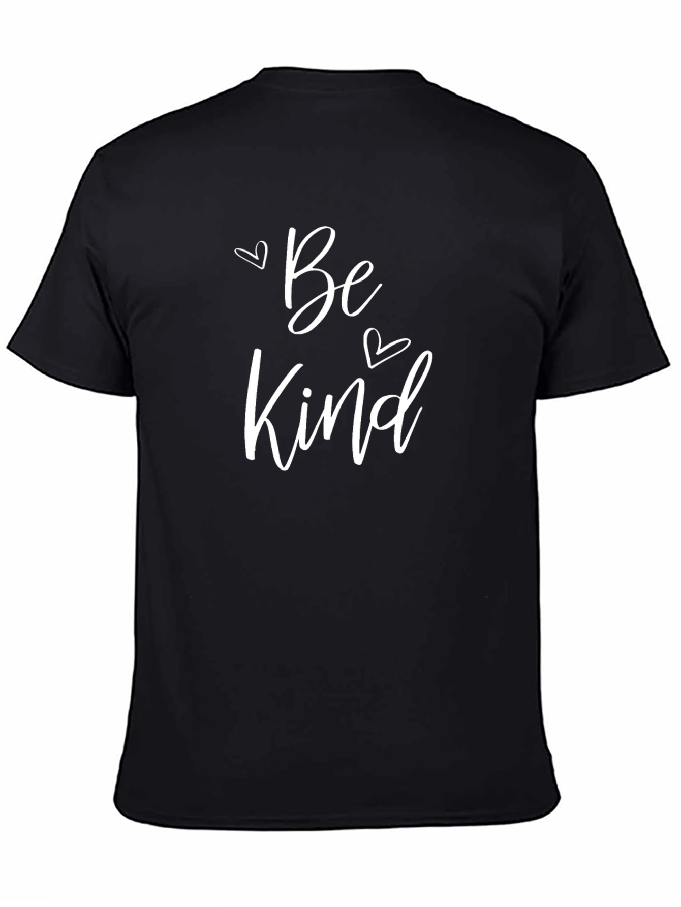 Be Kind Graphic Tee - Soft Black T-Shirt