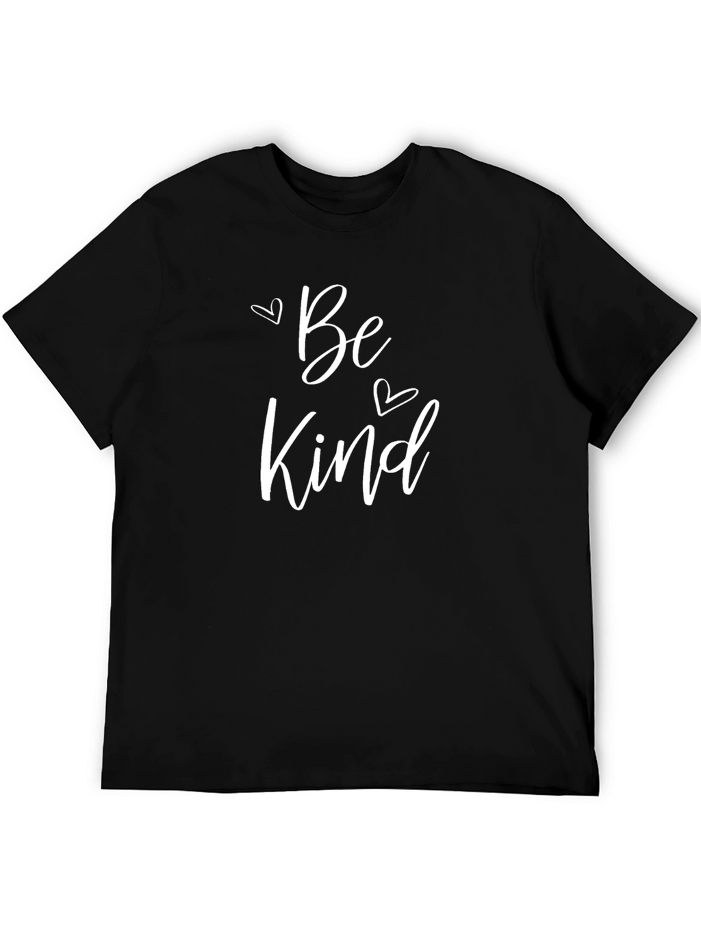 Be Kind Graphic Tee - Soft Black T-Shirt