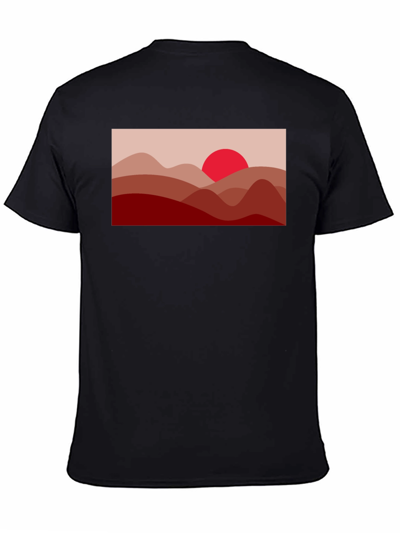 Sunset Mountain T-Shirt - Stylish Graphic Tee