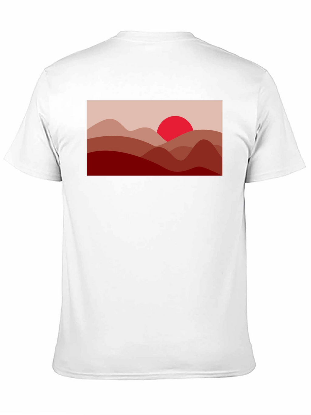 Sunset Mountain T-Shirt - Stylish Graphic Tee