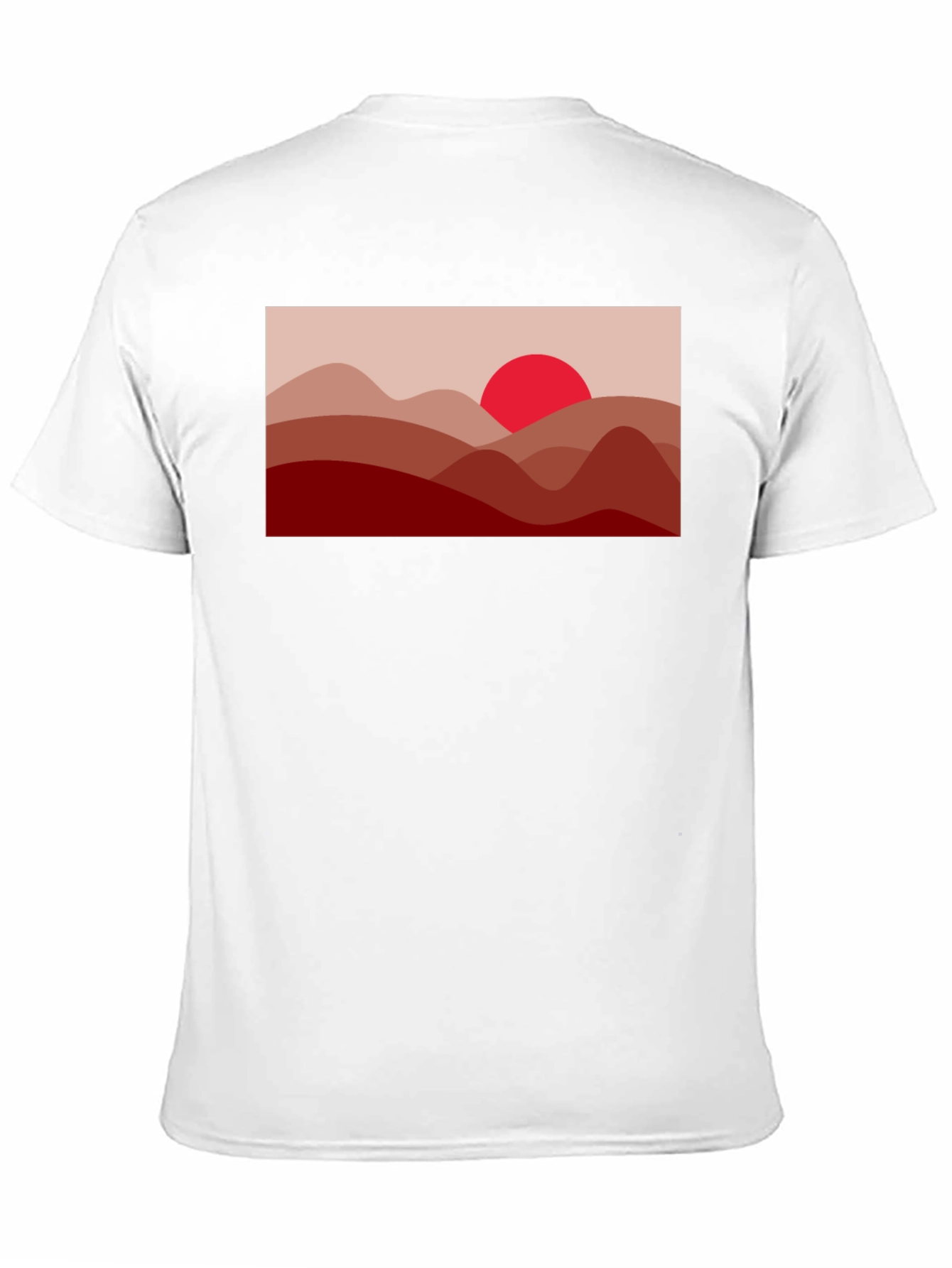 Sunset Mountain T-Shirt - Stylish Graphic Tee