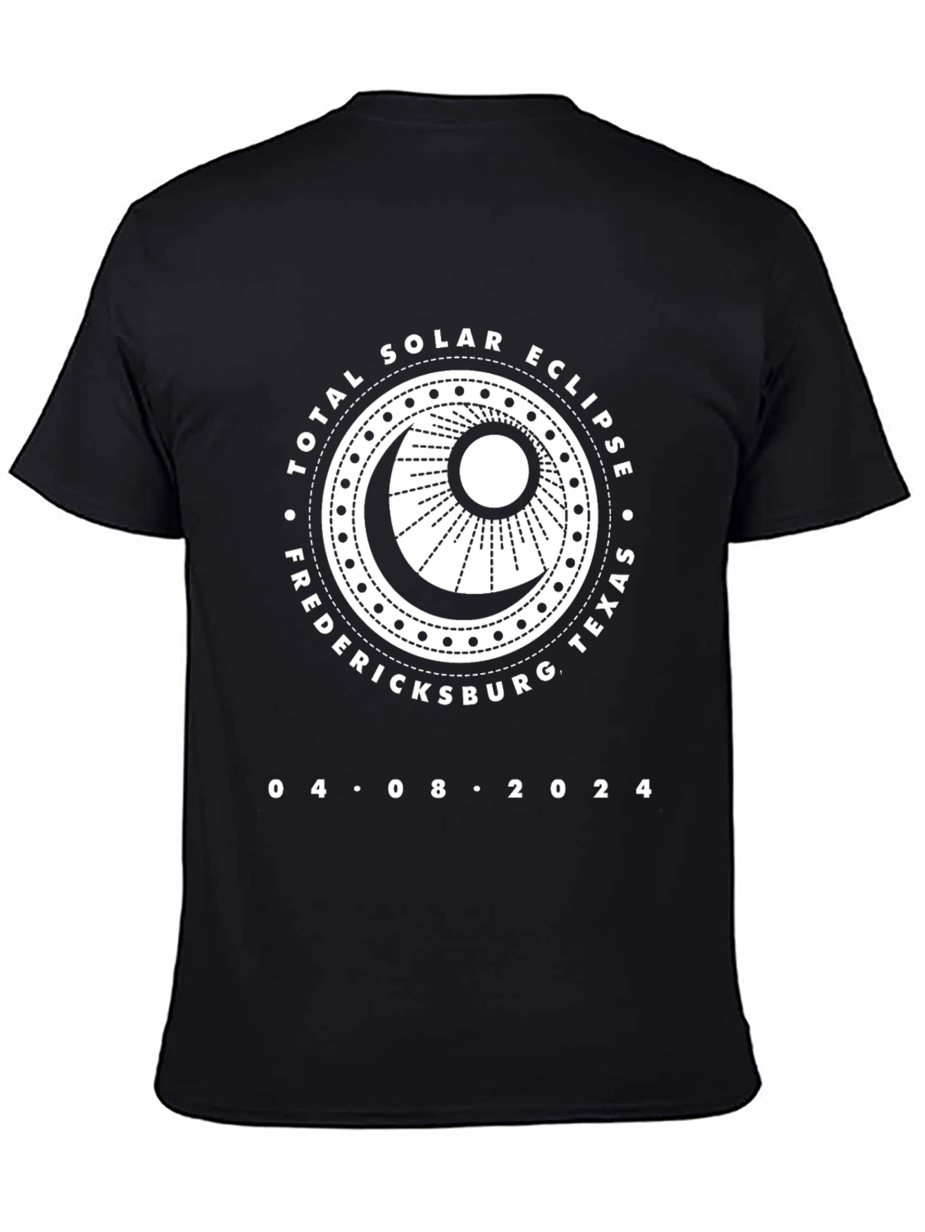 Total Solar Eclipse Fredericksburg Texas T-Shirt