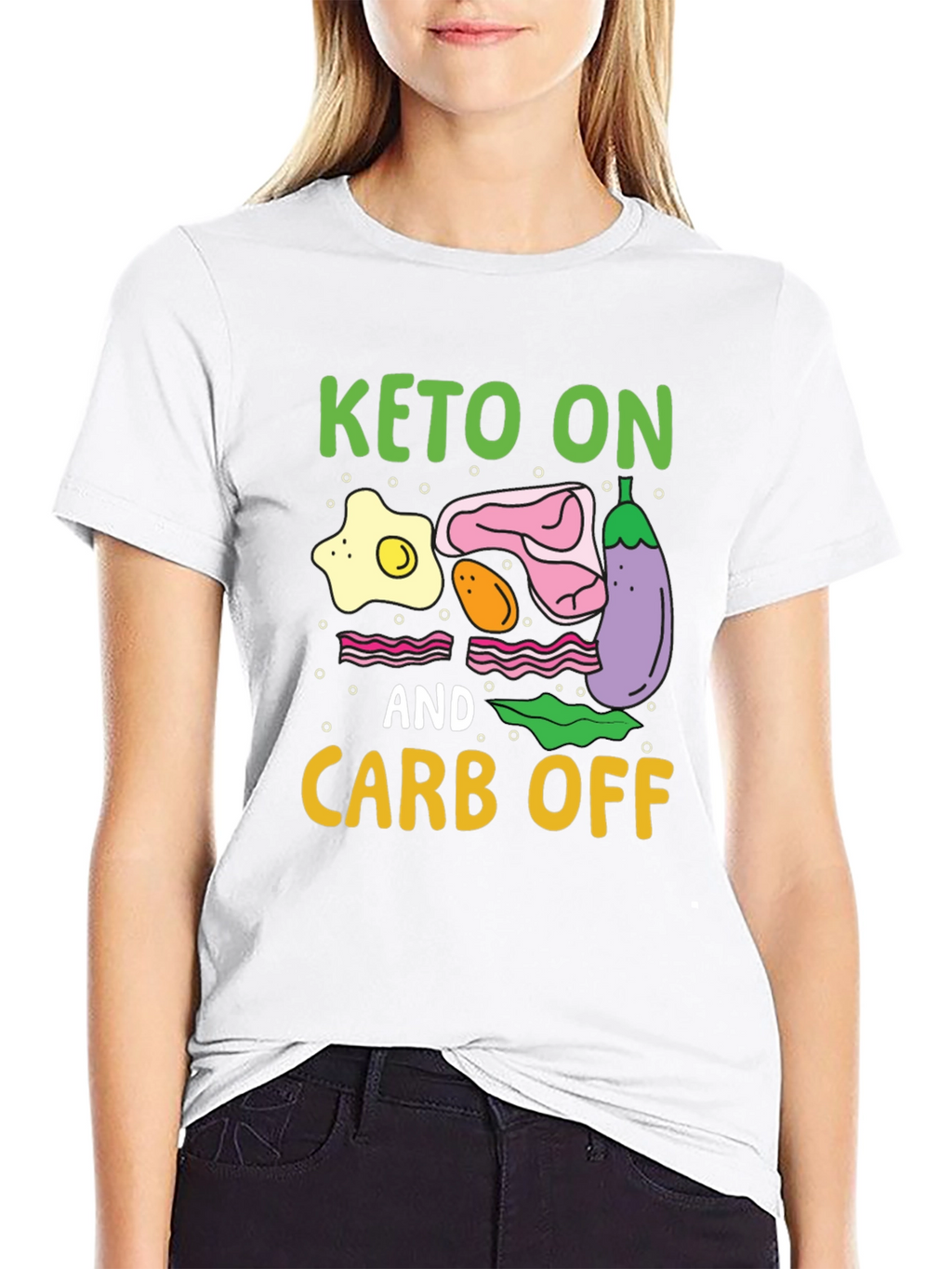 Keto On Carb Off Graphic Tee