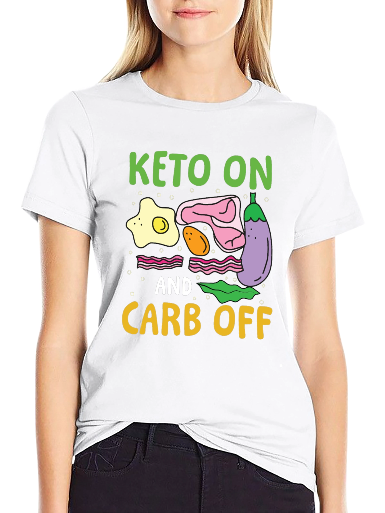 Keto On Carb Off Graphic Tee