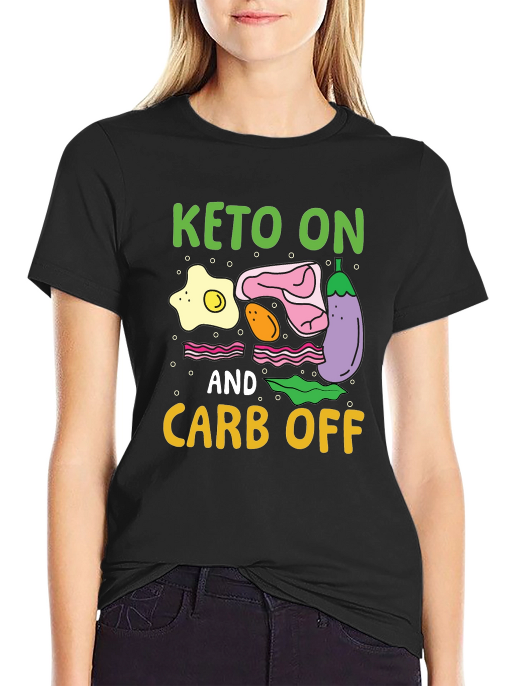 Keto On Carb Off Graphic Tee