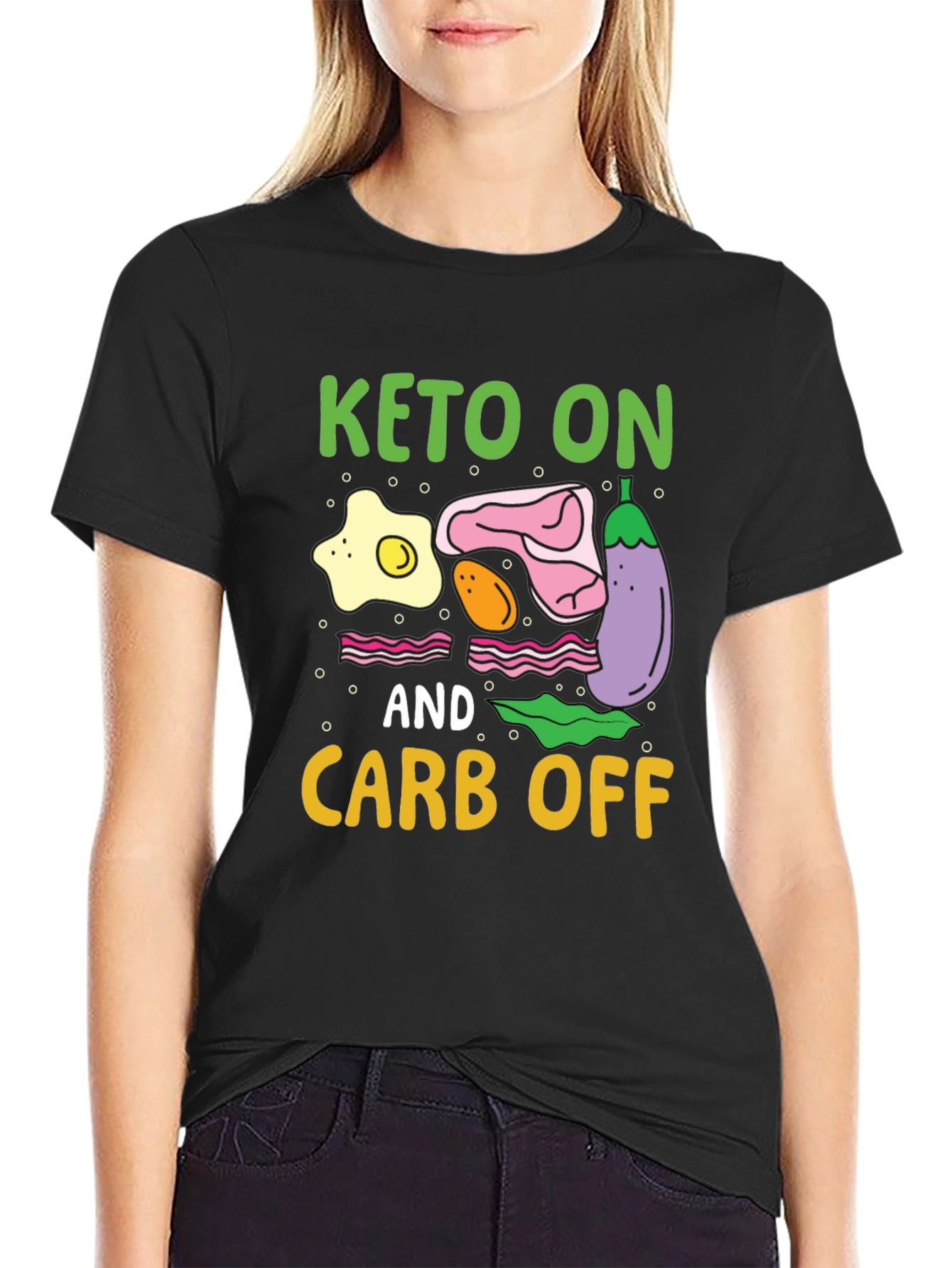 Keto On Carb Off Graphic Tee