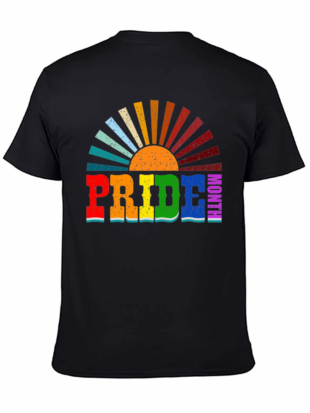 Pride Month Rainbow Retro T-Shirt
