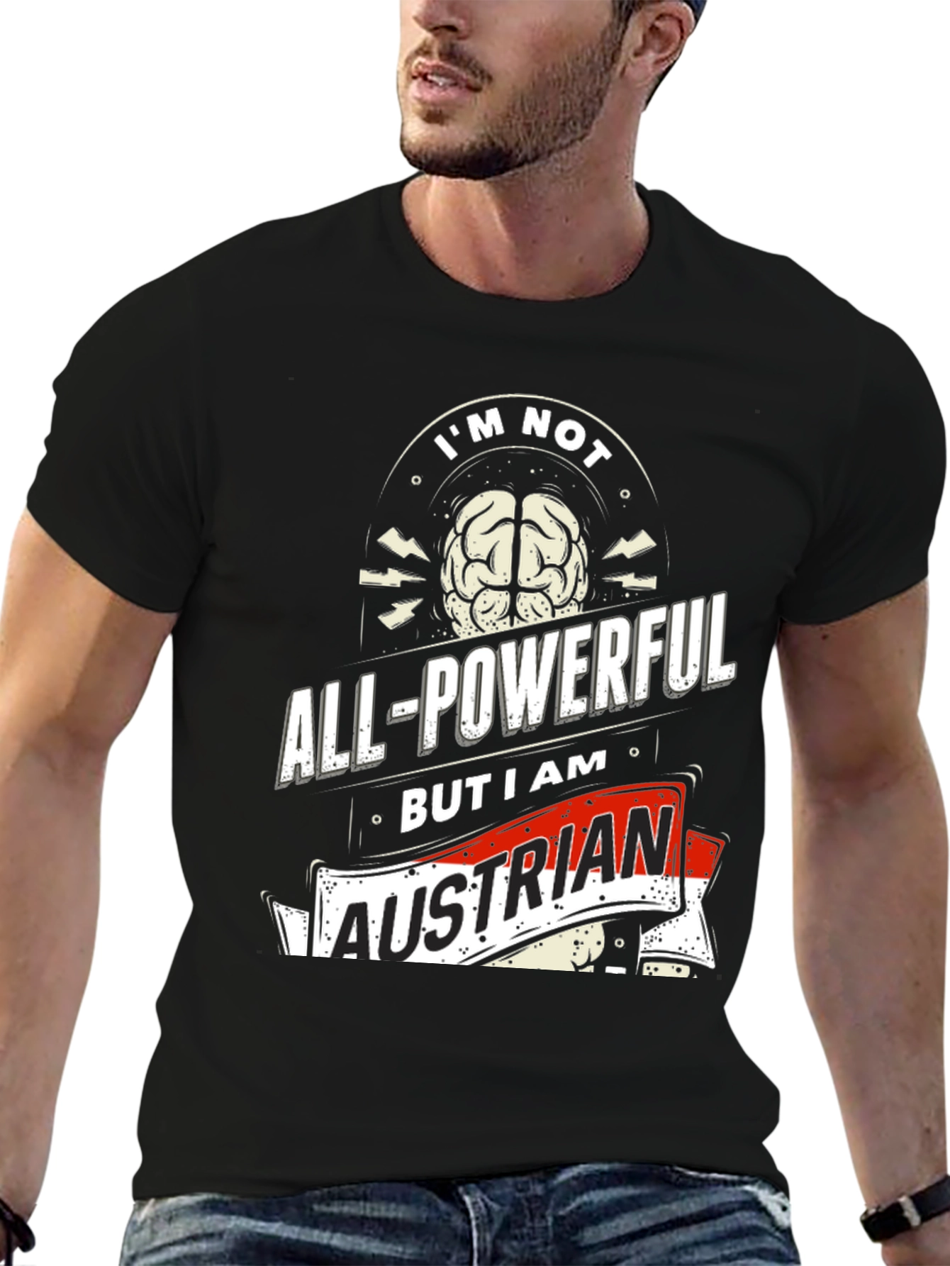 All-Powerful Austrian Graphic Tee