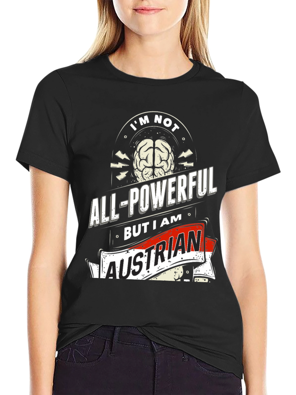 All-Powerful Austrian Graphic Tee