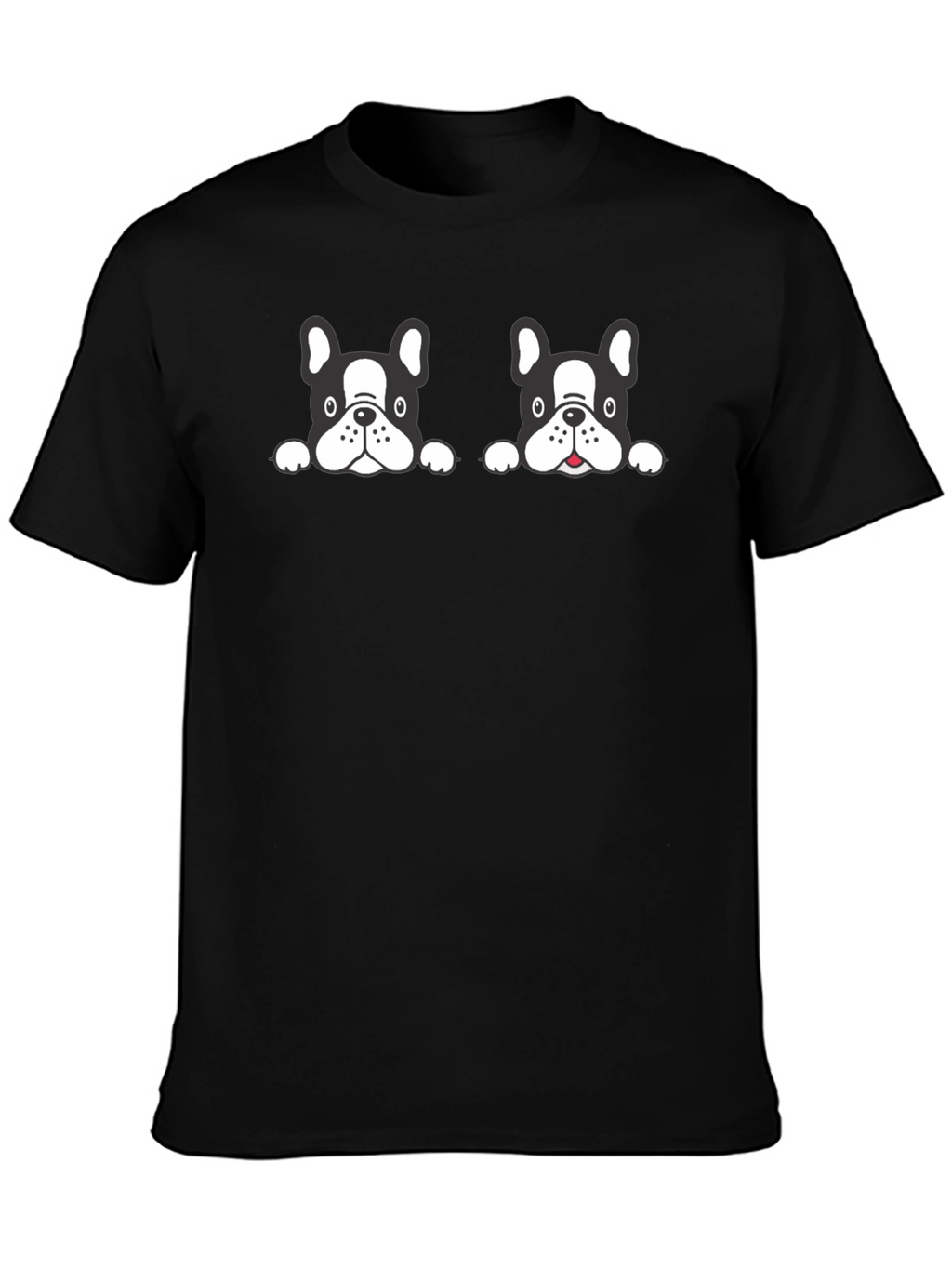Black French Bulldog Graphic Tee