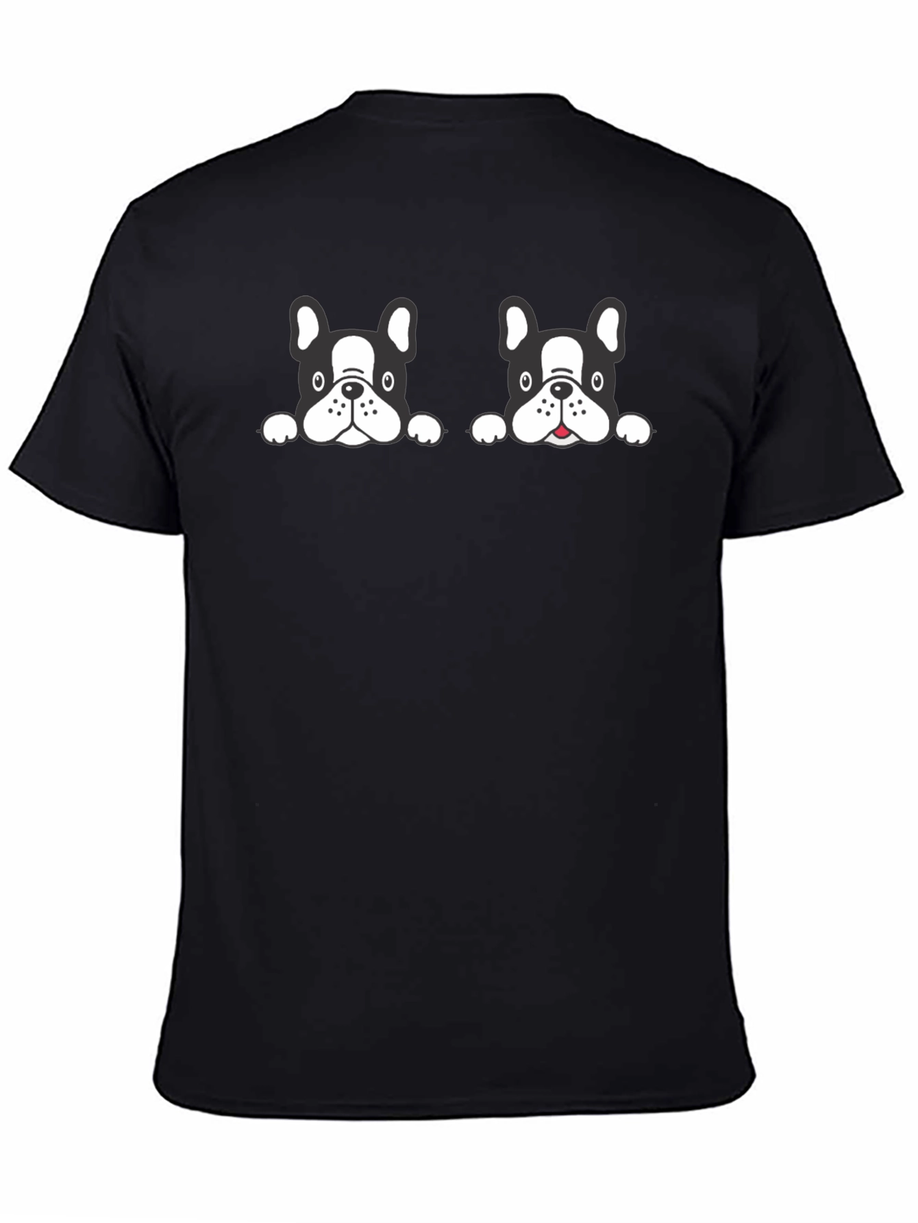 Black French Bulldog Graphic Tee