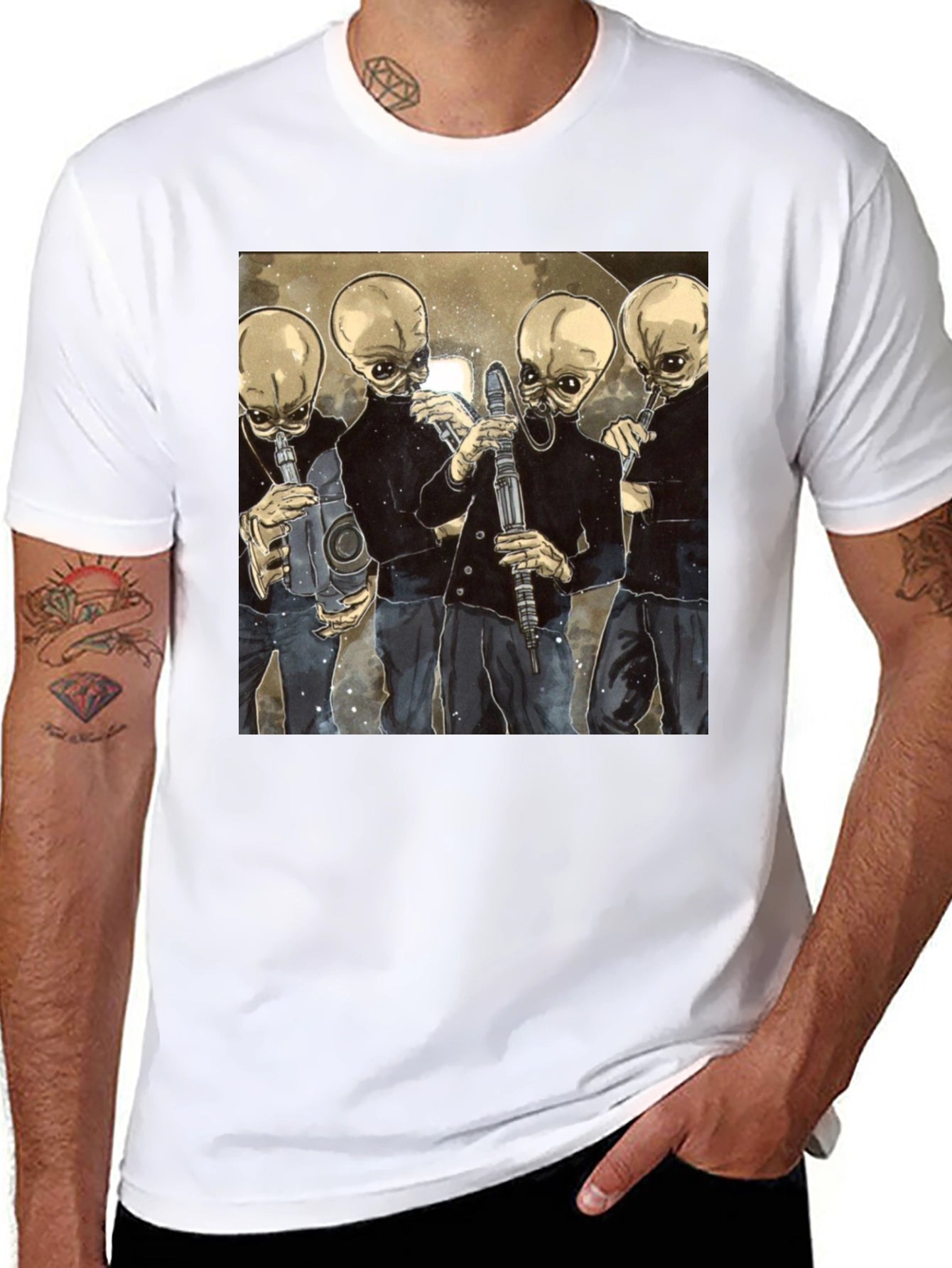 Alien Band T-Shirt