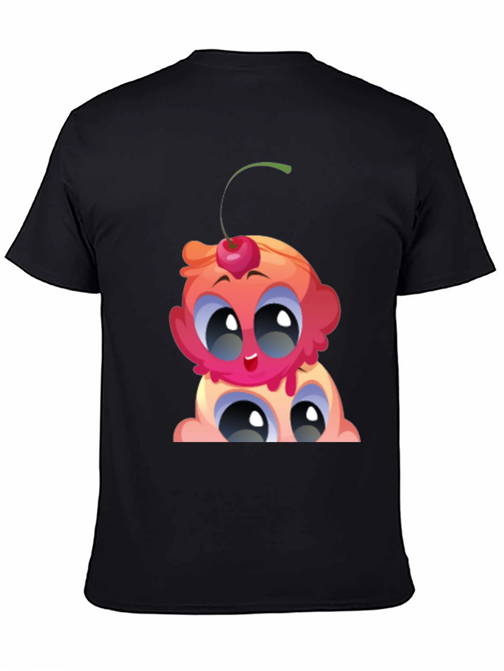 Cartoon Ice Cream Graphic Tee