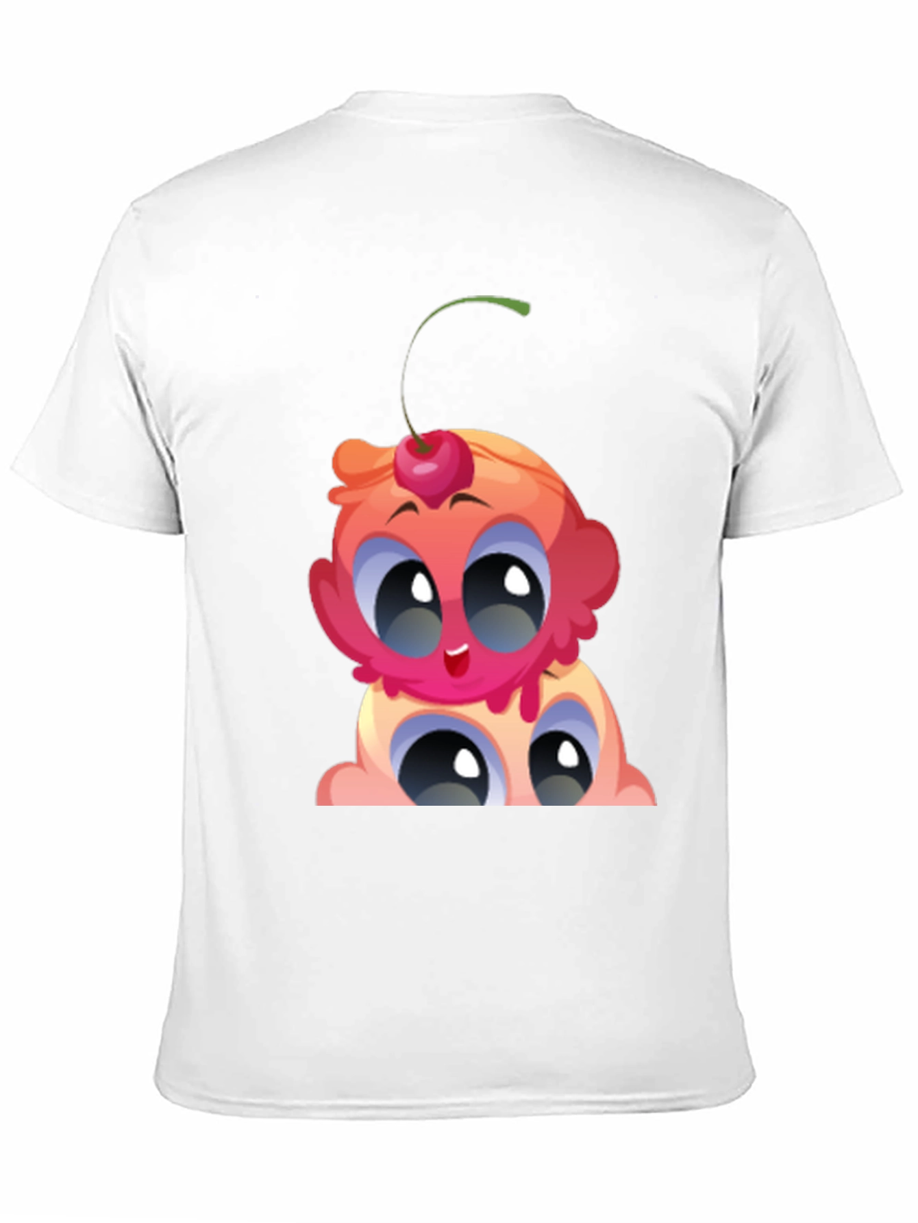 Cartoon Ice Cream Graphic Tee