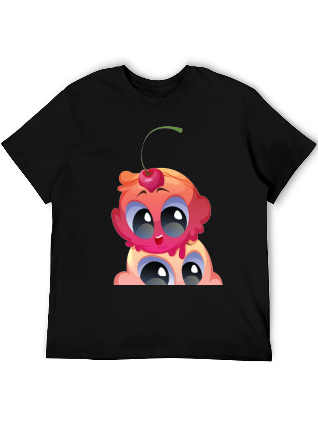 Cartoon Ice Cream Graphic Tee