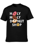 Holy Moly Donut Shop Graphic T-Shirt