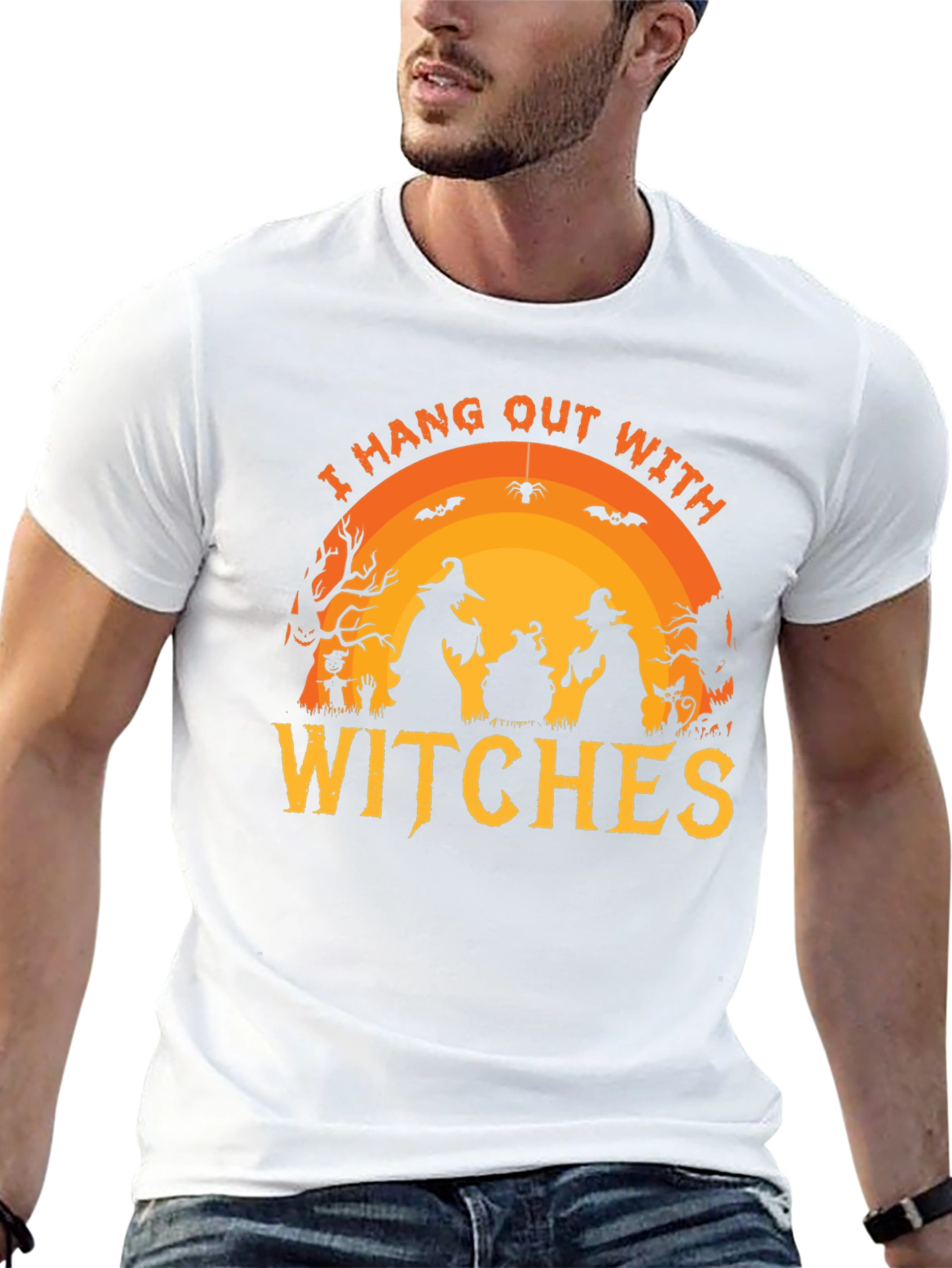 Halloween Witch T-Shirt - Hang Out With Witches